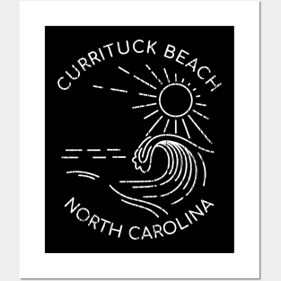 Currituck Beach, North Carolina Sun, Sand, and Surf Posters and Art